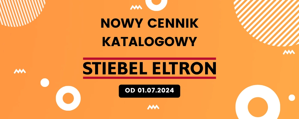 STIEBEL ELTRON - Nowy cennik katalogowy od 01.07 - ZMIANA CEN - banner